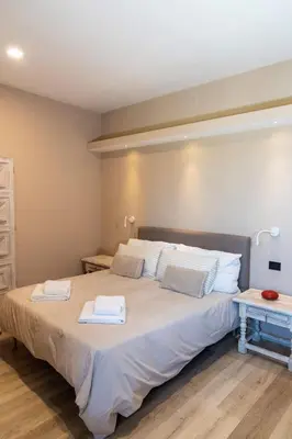 Letto o letti in una camera di Villa Nadine