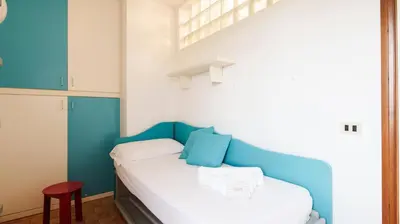 Letto o letti in una camera di Verde Mare