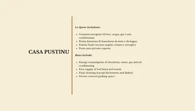 Planimetria di Iss Travel- Casa Pustinu, 2 bedroom-apartment with air conditioning and private garden