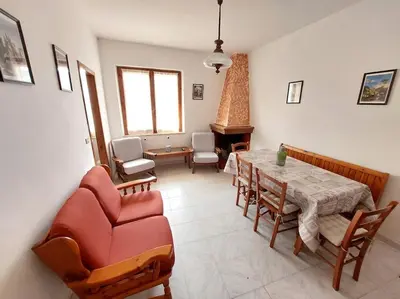 Area soggiorno di Rebecca's house