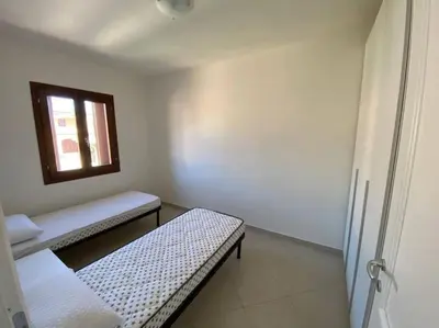 Letto o letti in una camera di Villetta Panarea 2 Livelli