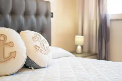 Letto o letti in una camera di Mandras 1