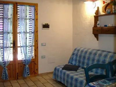 Area soggiorno di La Casa di Giacomo e Graziella Villaggio Tamerici