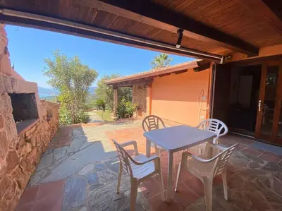 Patio o area all'aperto di Capo Coda Cavallo vista mare
