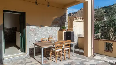 Balcone o terrazza di Villa Il Casale Onifai- piano terra