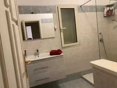 Bagno di A casa da Mari stanza privata Bagno condiviso