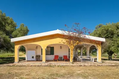 Edificio in cui si trova la villa