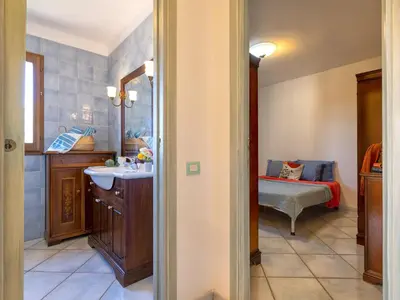 Letto o letti in una camera di Apartment CSA - 15- Baia de Bahas by Interhome