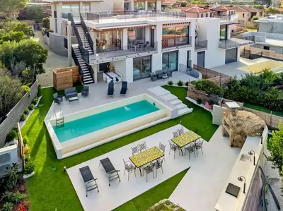 Piscina di Villa Mirtillo Golfo Aranci o nelle vicinanze