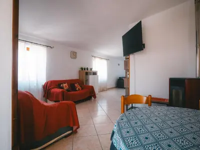TV o dispositivi per l'intrattenimento presso Casa vico roma Rosanto