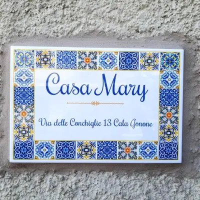 Planimetria di Casa Mary, a pochi passi dal mare IUN R9437