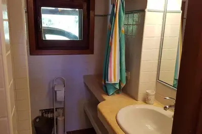 Bagno di Domus Cristianae Villa Exclusive Pool Sea View