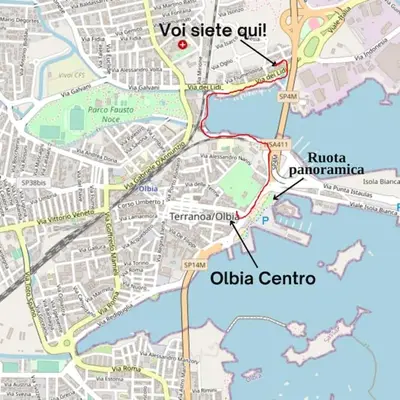 Planimetria di OLBIA [vicino al centro]