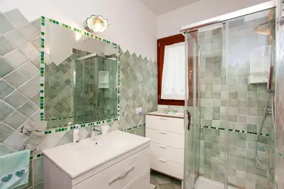 Bagno di Villa Coclea con piscina