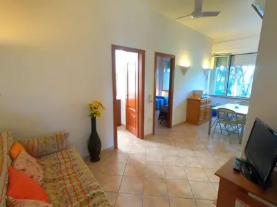 TV o dispositivi per l'intrattenimento presso Villa Emilia appartments