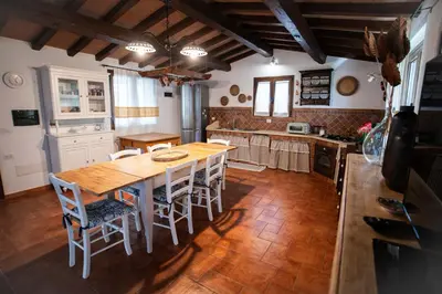 Cucina o angolo cottura di Casa Iriai