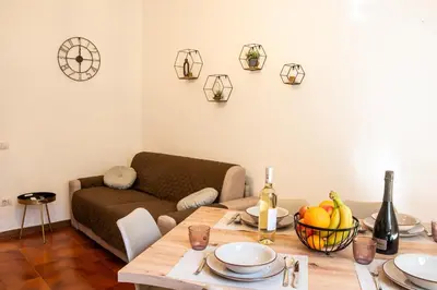 Area soggiorno di Casa Smeralda Olbia