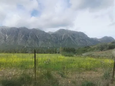 Paesaggio naturale nelle vicinanze della casa vacanze