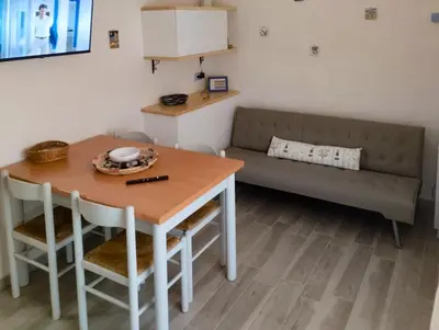 Area soggiorno di Maria's Guest House Residenze Tamerici San Teodoro