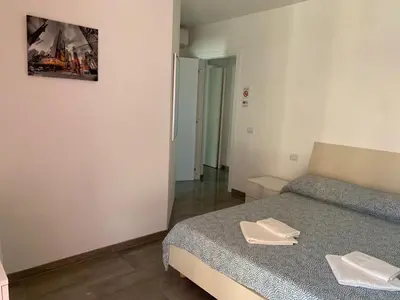 Letto o letti in una camera di Case Raggio di Sole