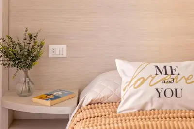 Letto o letti in una camera di Casa Corbezzolo