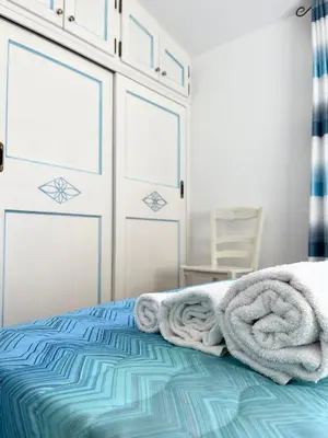 Letto o letti in una camera di Appartamenti Sa Codula IUN R8525