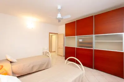 Letto o letti in una camera di Villetta Aurora
