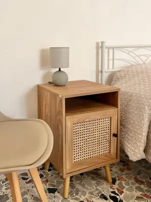 Letto o letti in una camera di Casetta Bianca con Giardino