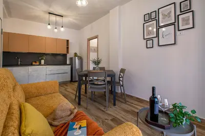 Cucina o angolo cottura di Casa Erica