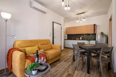 Cucina o angolo cottura di Casa Erica