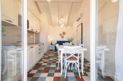 Cucina o angolo cottura di Casa Agave