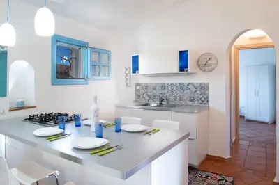 Cucina o angolo cottura di Villetta Beach House