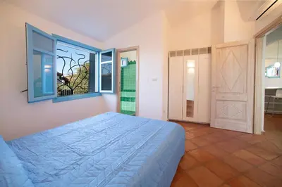 Letto o letti in una camera di Villetta Beach House