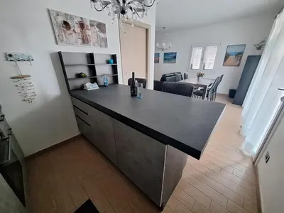 Cucina o angolo cottura di Appartamento lungo via del mare