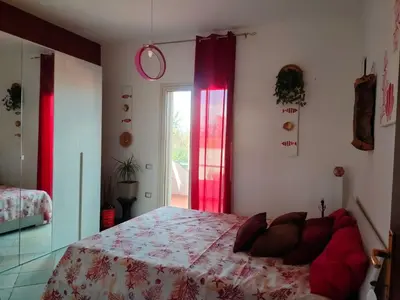 Letto o letti in una camera di Pintadera room (scale a chiocciola)