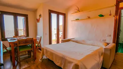 Letto o letti in una camera di Appartamento Mare Nostrum - Vista Mare & A/C