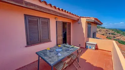 Balcone o terrazza di Appartamento Mare Nostrum - Vista Mare & A/C