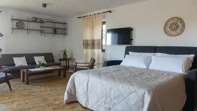 Letto o letti in una camera di Casa Cedro