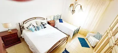 Letto o letti in una camera di Casa Verdi