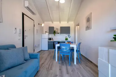 Cucina o angolo cottura di Casa Asfodelo