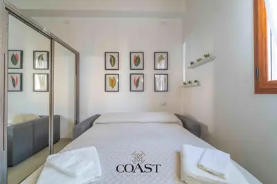 Letto o letti in una camera di St. Simplicius House - 5 minuti dal centro & WiFi