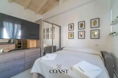 Letto o letti in una camera di St. Simplicius House - 5 minuti dal centro & WiFi