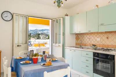 Cucina o angolo cottura di Casa Rockefeller