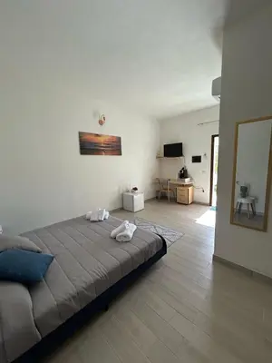 Letto o letti in una camera di Istella