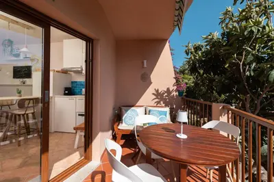 Balcone o terrazza di Mishti Blu Studio al Mare by Wonderful Italy