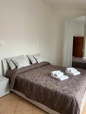 Letto o letti in una camera di Olbia Smeralda
