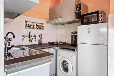 Cucina o angolo cottura di Amazing Apartment -Sea & Island View-