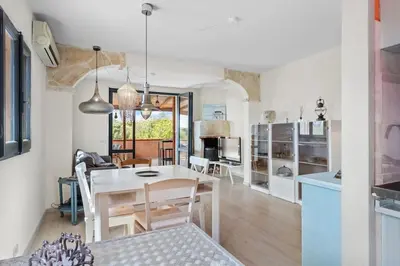 Cucina o angolo cottura di Amazing Apartment -Sea & Island View-