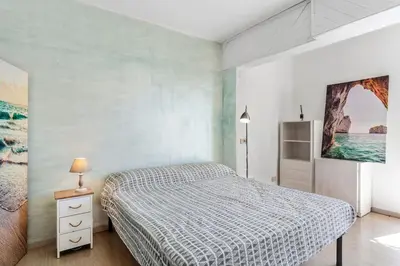 Letto o letti in una camera di Amazing Apartment -Sea & Island View-