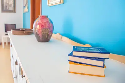 Biblioteca nell'appartamento